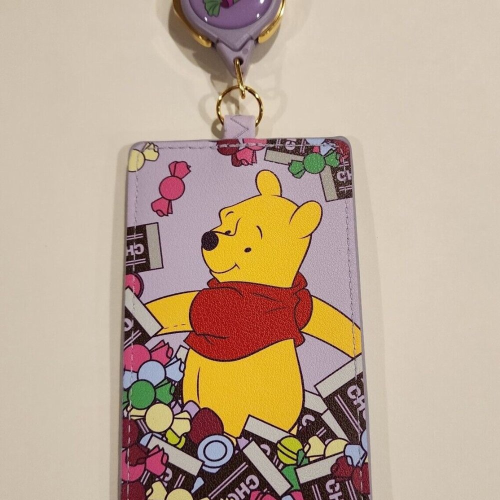 Loungefly Disney Winnie the Pooh Candy Chocolate Retractable Lanyard ID …